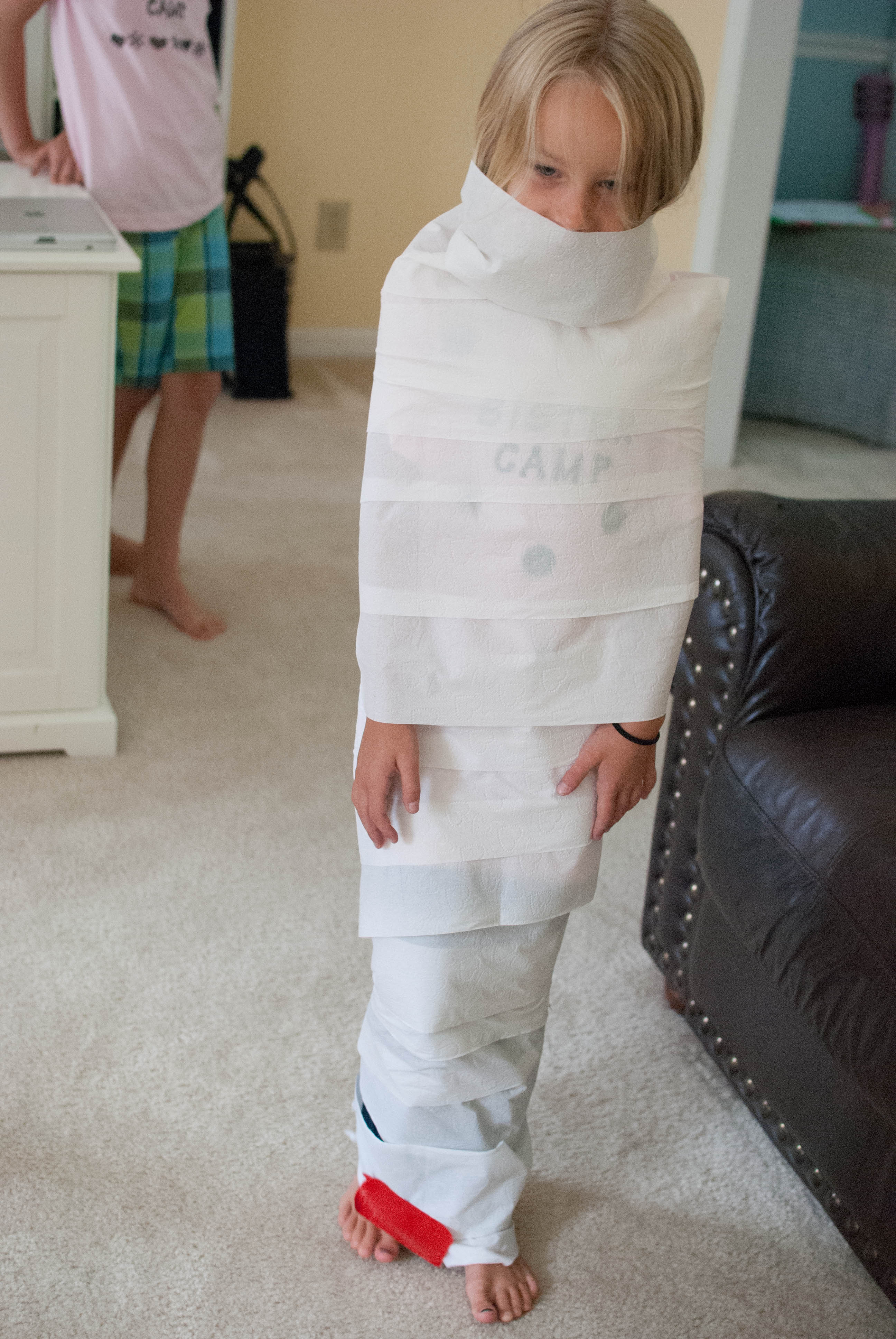 Tape mummy